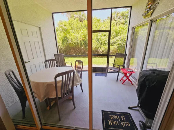 a view of lake from a window