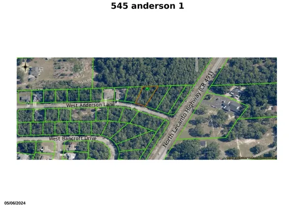 $24,900 | 545 West Anderson Lane, Citrus Springs, FL 34434