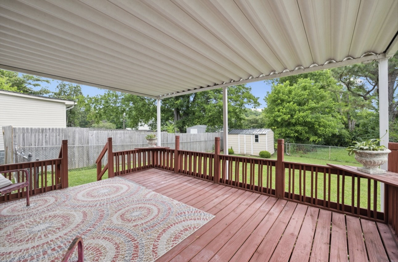 1901 Cherry Street Columbia, TN 38401 - Photo 34 of 58 a view of a wooden deck