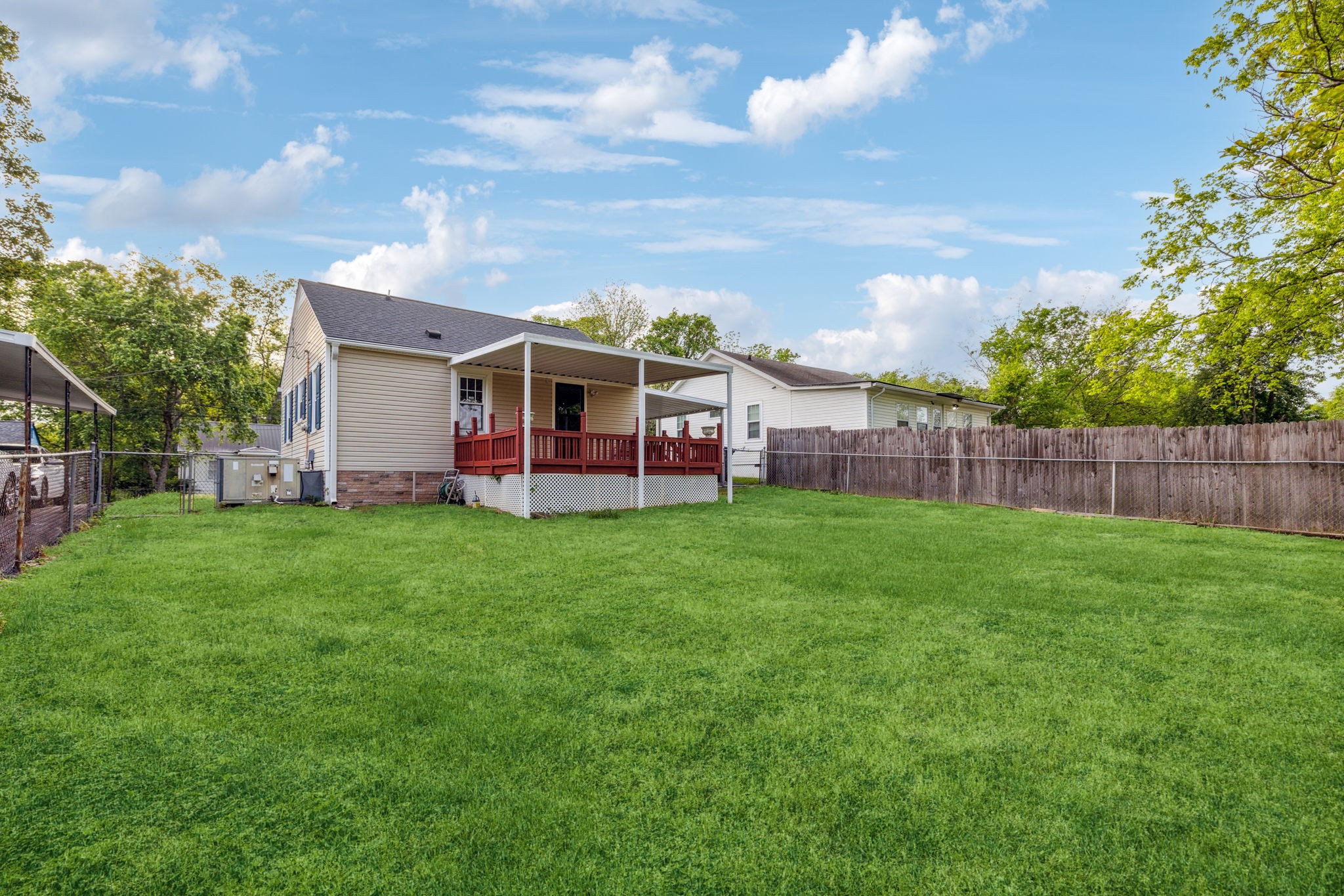 1901 Cherry Street Columbia, TN 38401 - Photo 39 of 58 a view of a house with a backyard porch and furniture