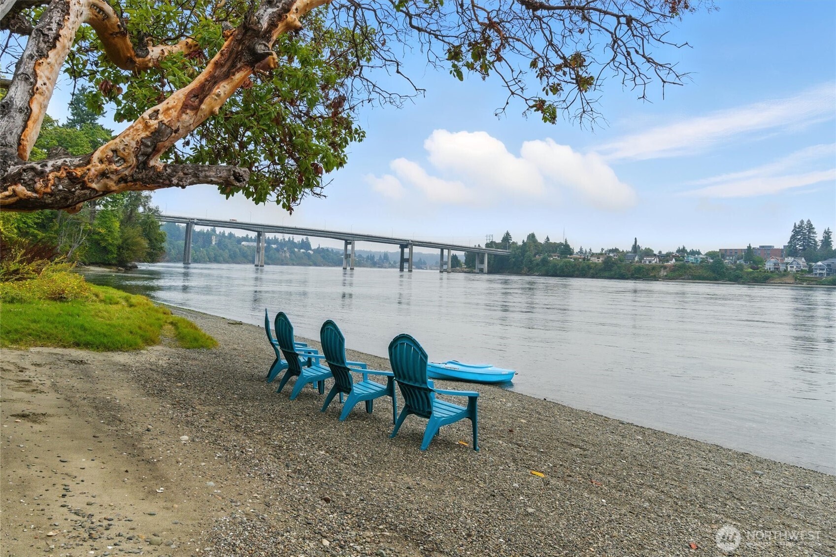 2510 Stephenson Avenue Bremerton, WA 98310 - Photo 3 of 40 a view of a lake with sitting area