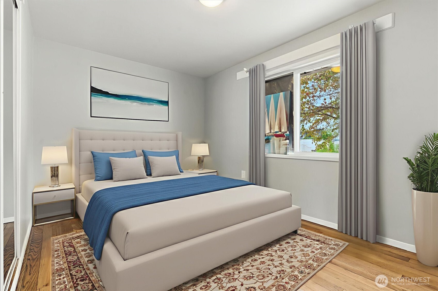 2510 Stephenson Avenue Bremerton, WA 98310 - Photo 32 of 40 a bedroom with a bed and a window