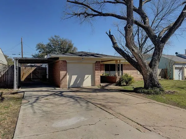 a view of a car garage