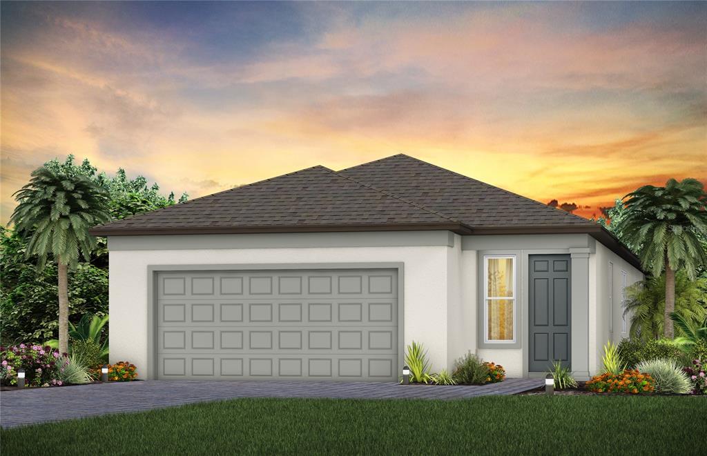 9409 Ballaster Pointe Loop Palmetto, FL 34221 - Photo 1 of 1 front view of a house with a yard