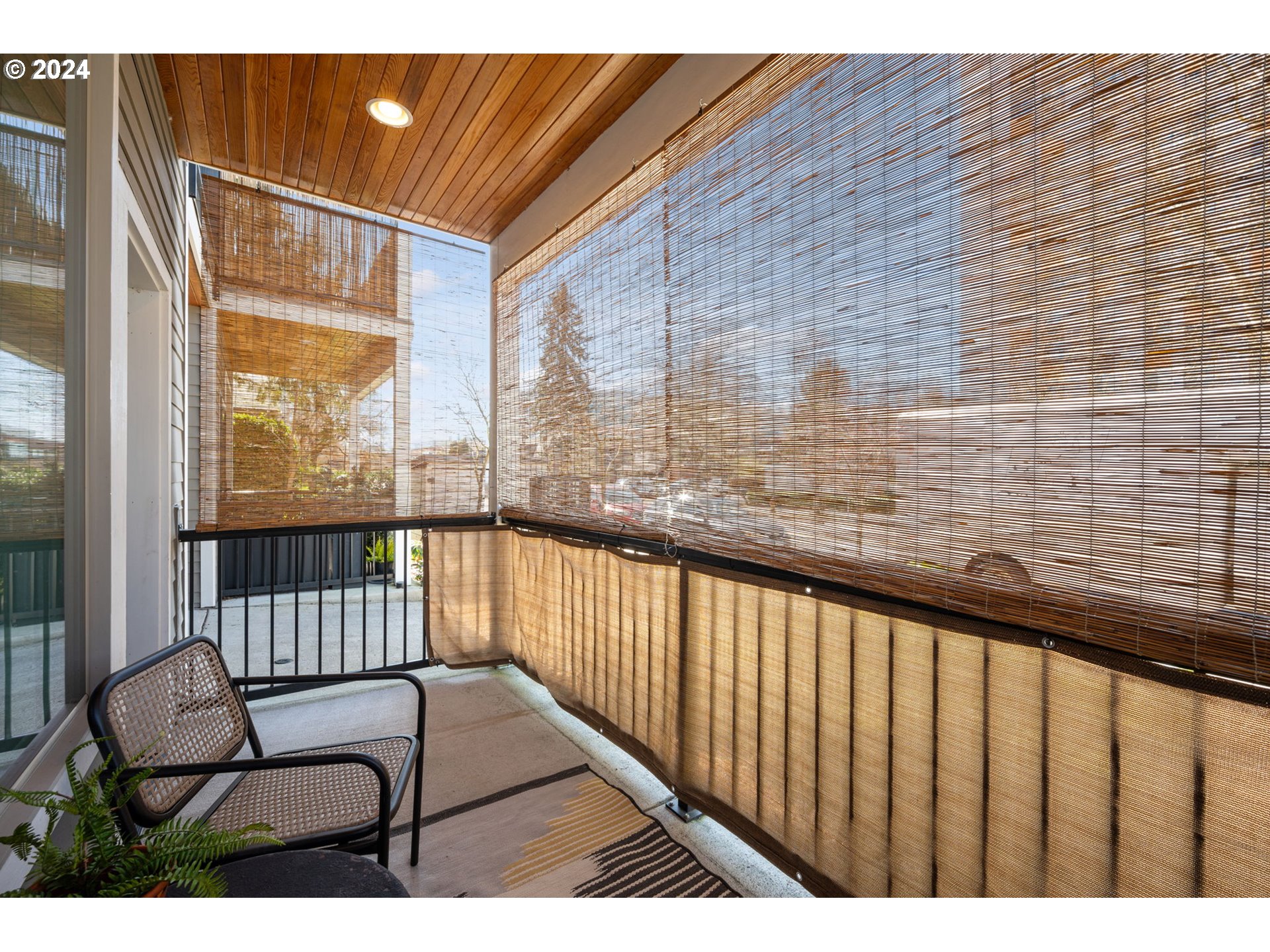 1616 Northeast 45th Avenue, Unit 1 Portland, OR 97213 - Photo 22 of 30 a view of balcony with furniture
