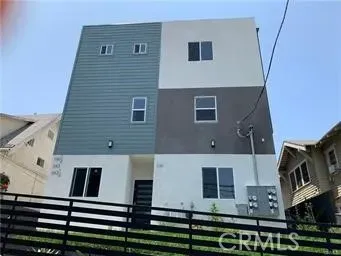 a view of a building with many windows
