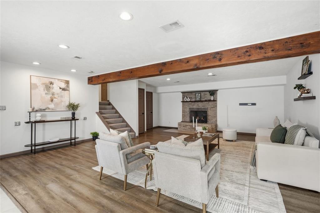8517 Wittmer Road Pittsburgh, PA 15237 - Photo 14 of 46 a living room with furniture and wooden floor