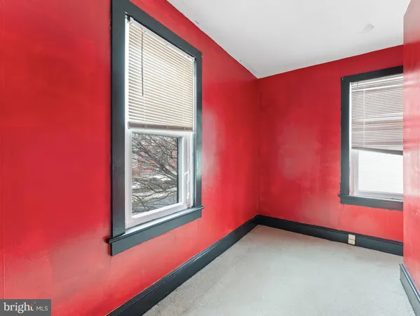 a view of a room with window