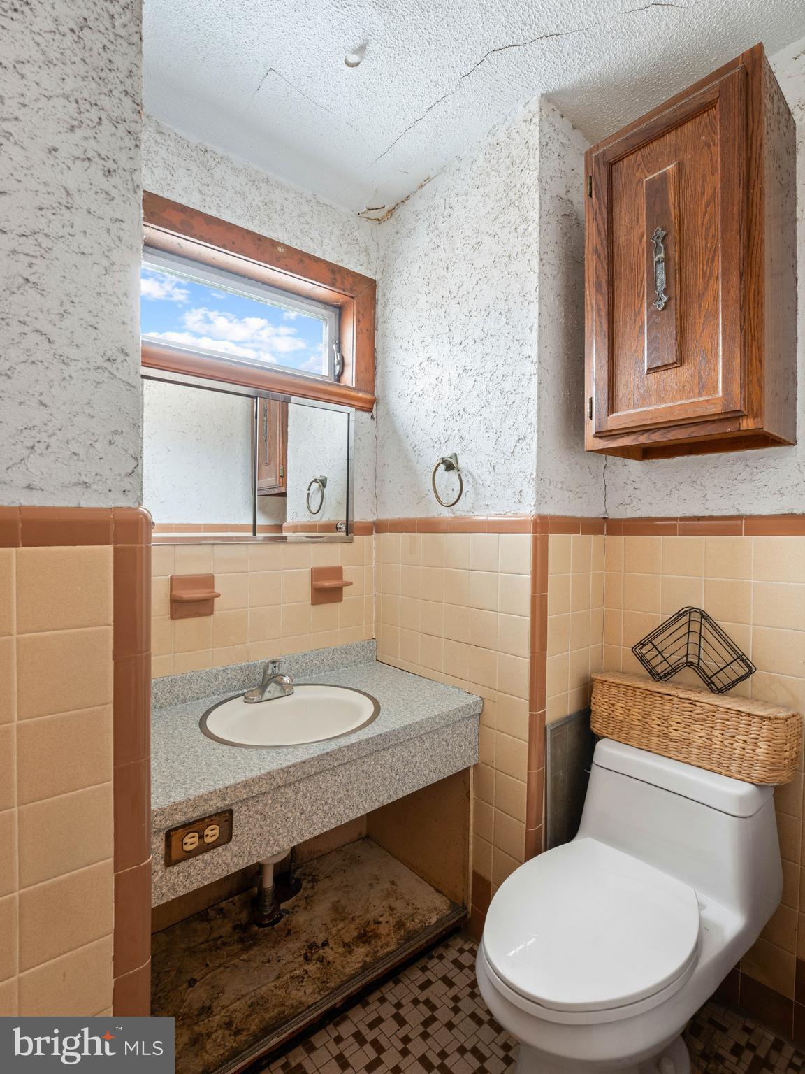 700 Chestnut Street Delanco, NJ 08075 - Photo 21 of 31 a bathroom with a sink a toilet and a mirror