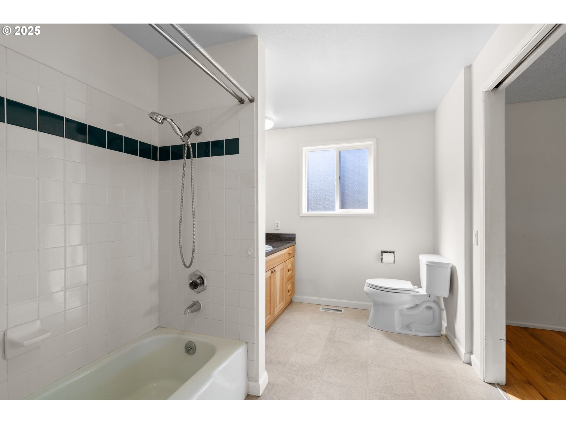 3285 Northeast 5th Street Gresham, OR 97030 - Photo 21 of 35 a bathroom with a toilet sink and shower