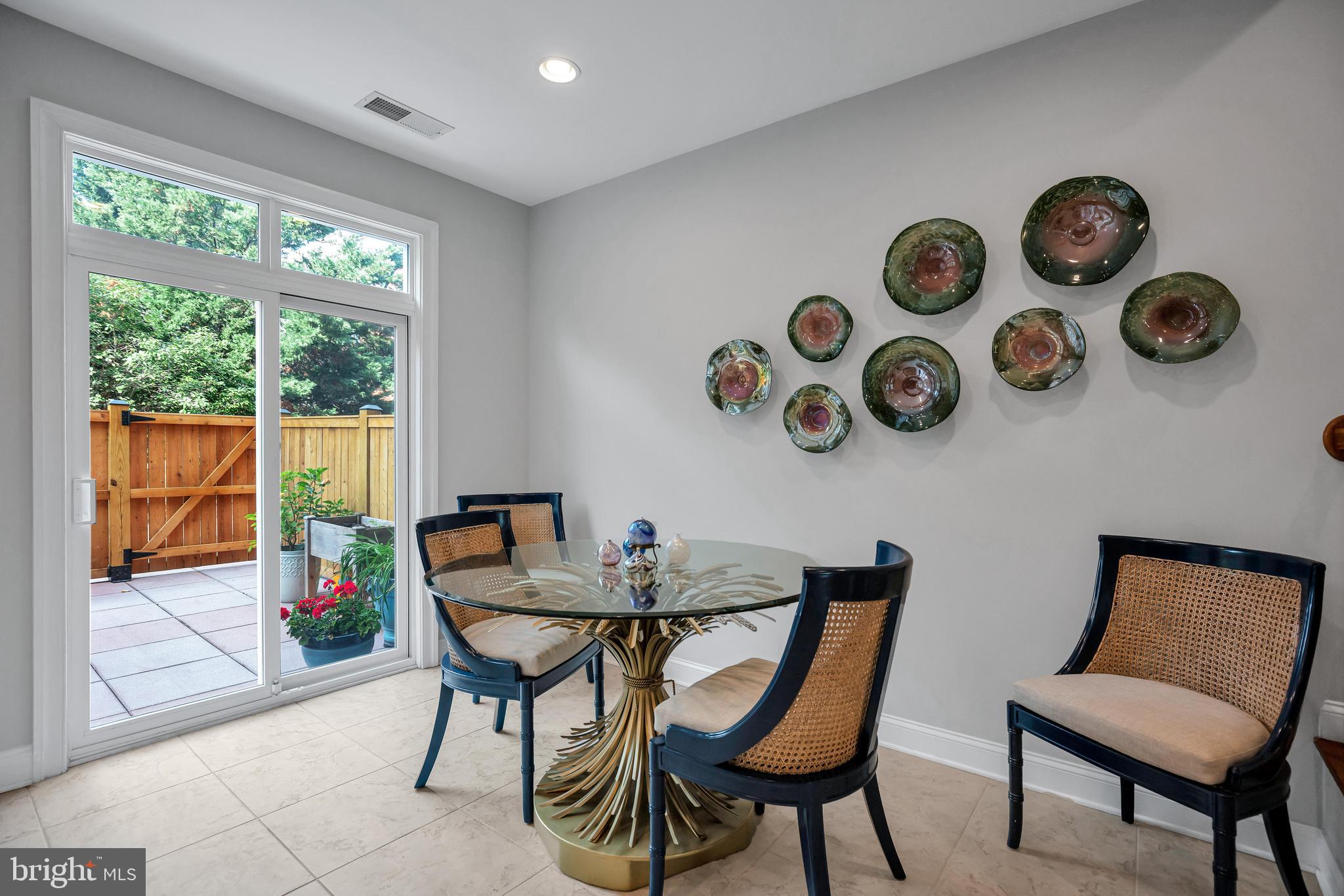 1511 Portner Road Alexandria, VA 22314 - Photo 15 of 67 Dining Area with Access to Private Patio