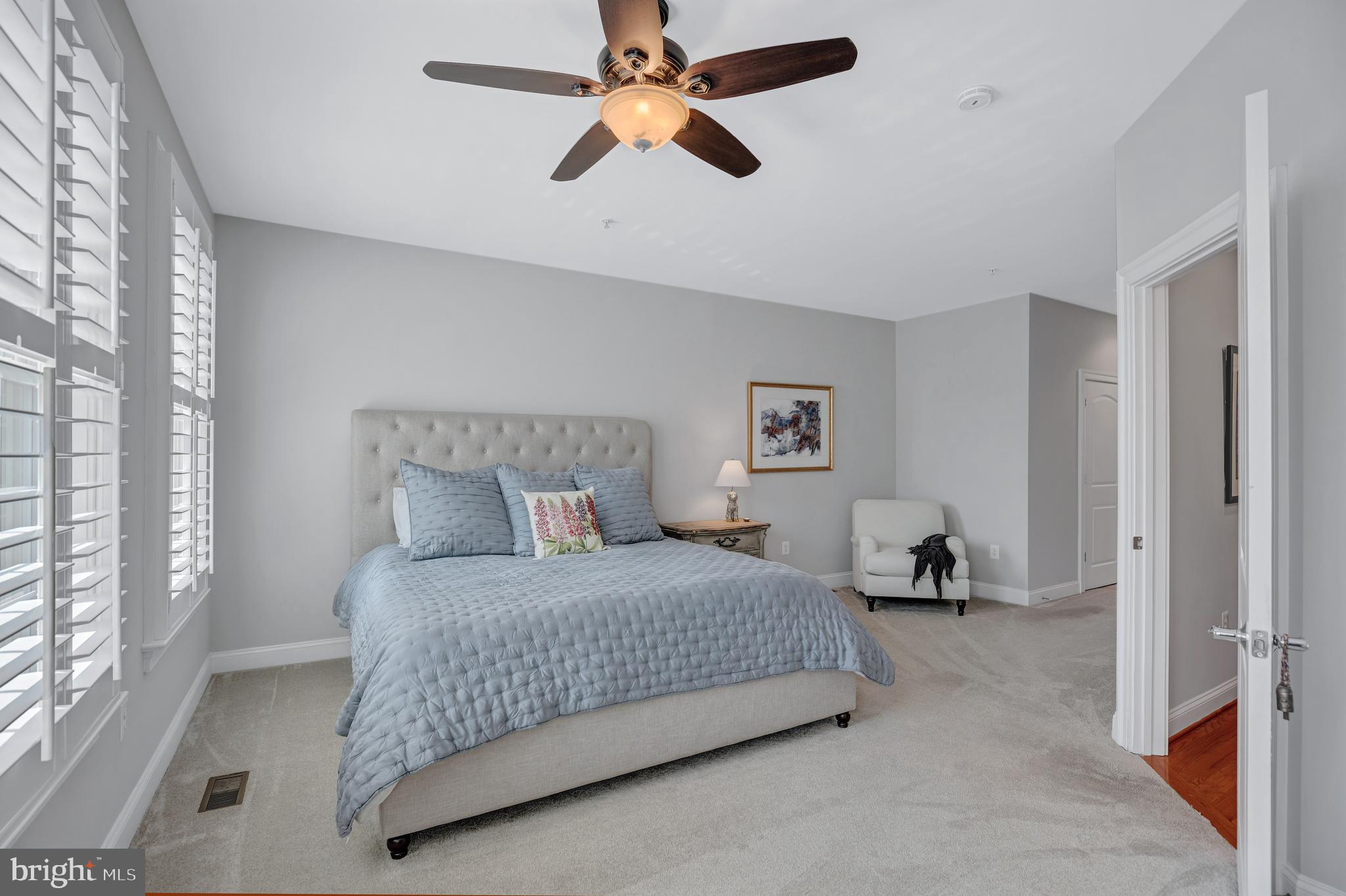 1511 Portner Road Alexandria, VA 22314 - Photo 19 of 67 Owner's Suite with Plantation Shutters