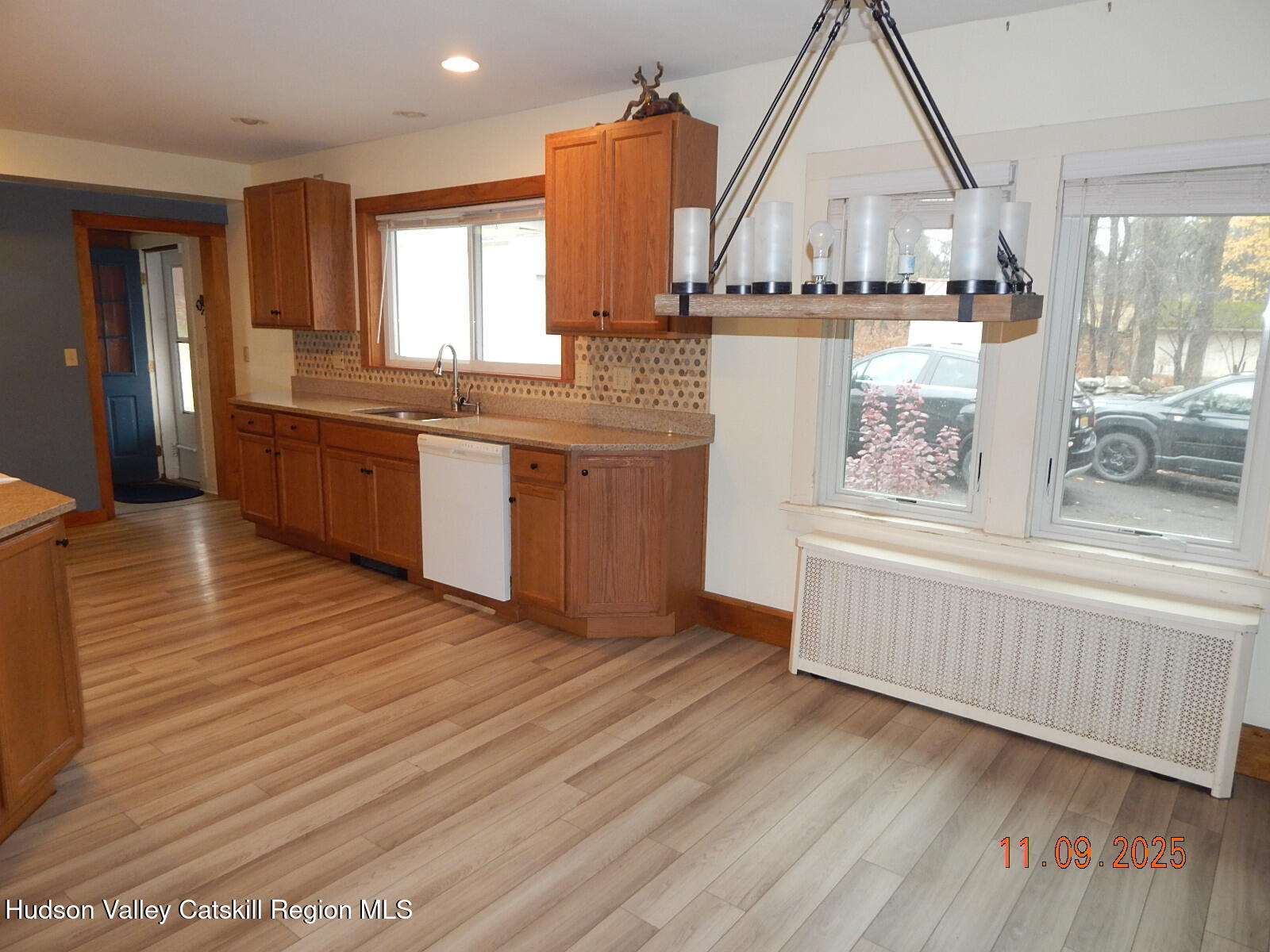 118 Ingalside Road Greenville, NY 12083 - Photo 9 of 37 a view of kitchen with sink and wooden floor