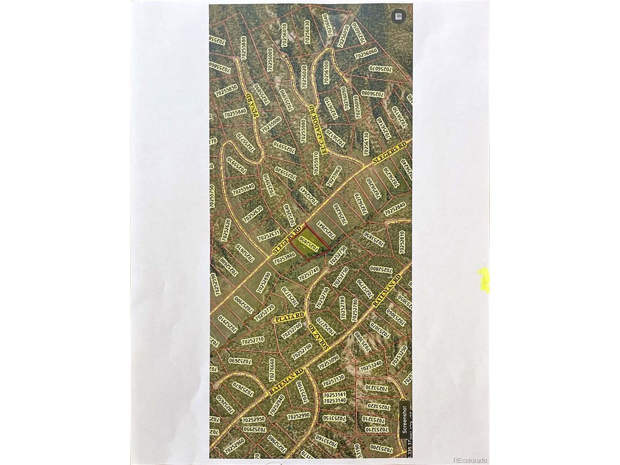 2242 Slegers Road Fort Garland, CO 81133 - Photo 33 of 35 a bathroom with a shower curtain