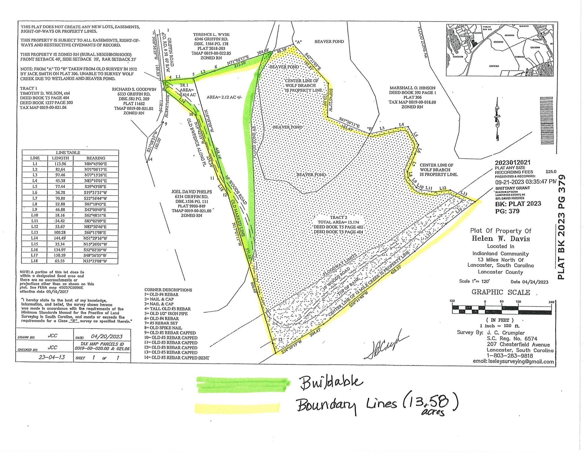 13.58-acres Griffin Road Lancaster, SC 29720 - Photo 2 of 2 Gallery Image 2