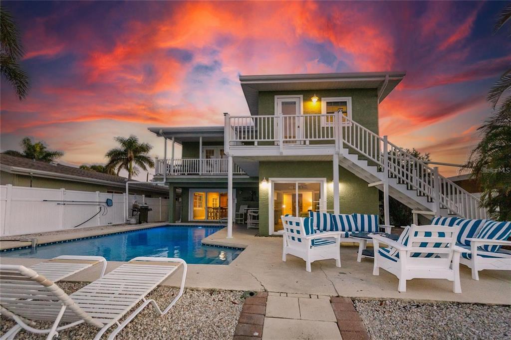 474 20th Avenue Indian Rocks Beach, FL 33785 - Photo 60 of 66 Evening picture