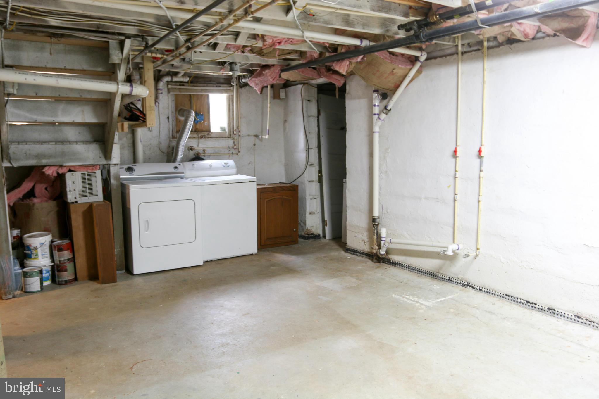 3309 Offutt Road Randallstown, MD 21133 - Photo 15 of 21 Basement Laundry area with Washer/ Dryer