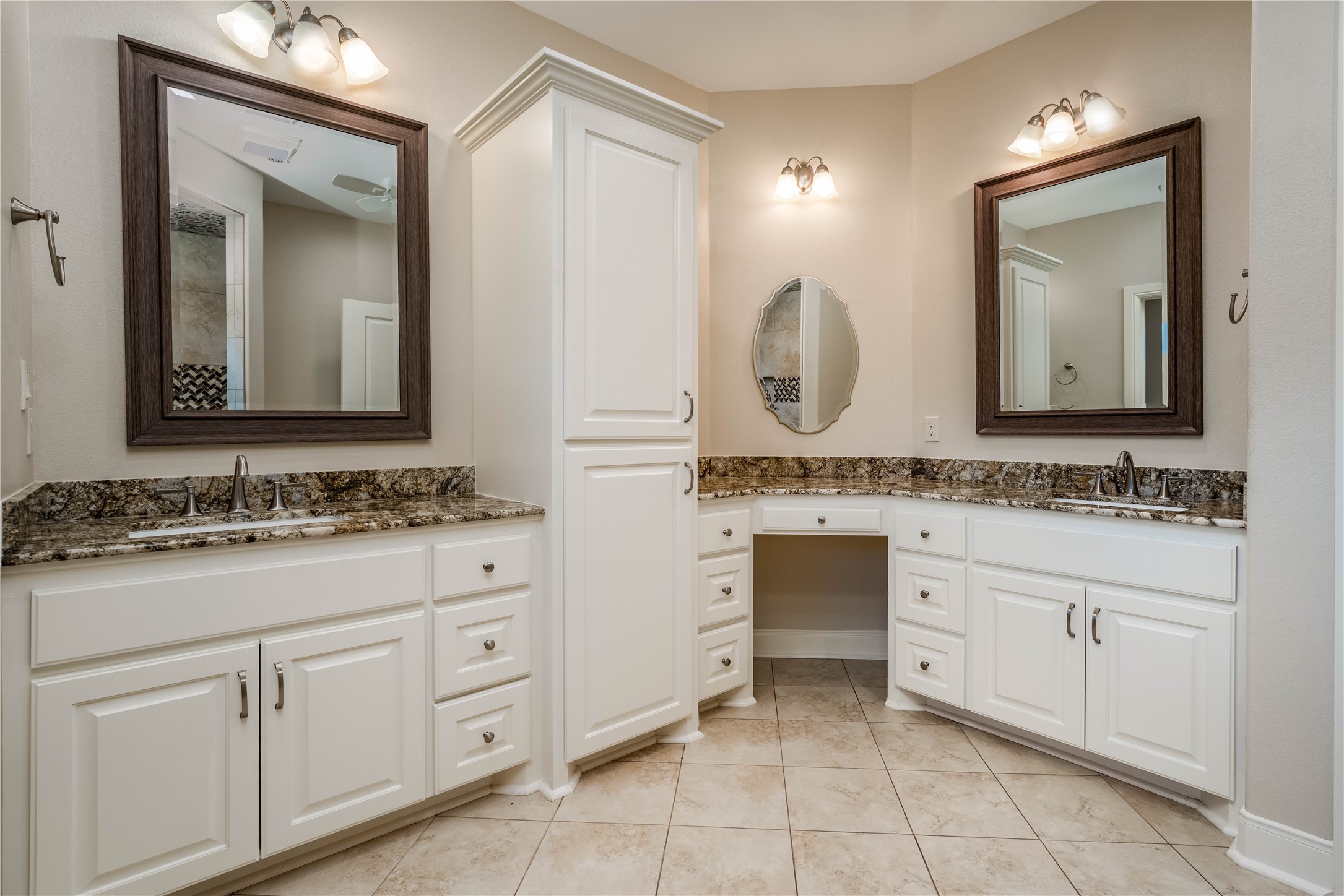 1470 South Nassau Road Round Top, TX 78954 - Photo 15 of 30 a bathroom with a sink and a mirror
