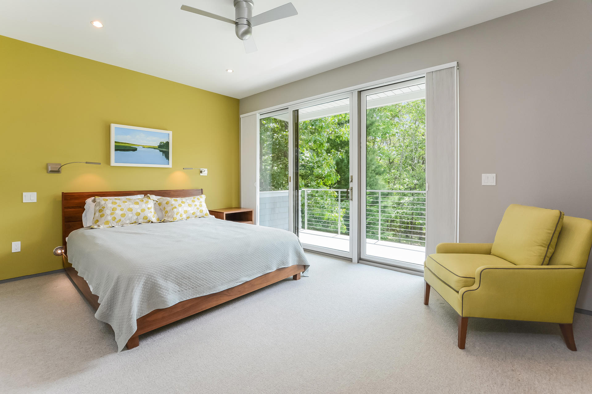 37 The Hunt Circle Mashpee, MA 02649 - Photo 19 of 73 a bedroom with a bed and glass window