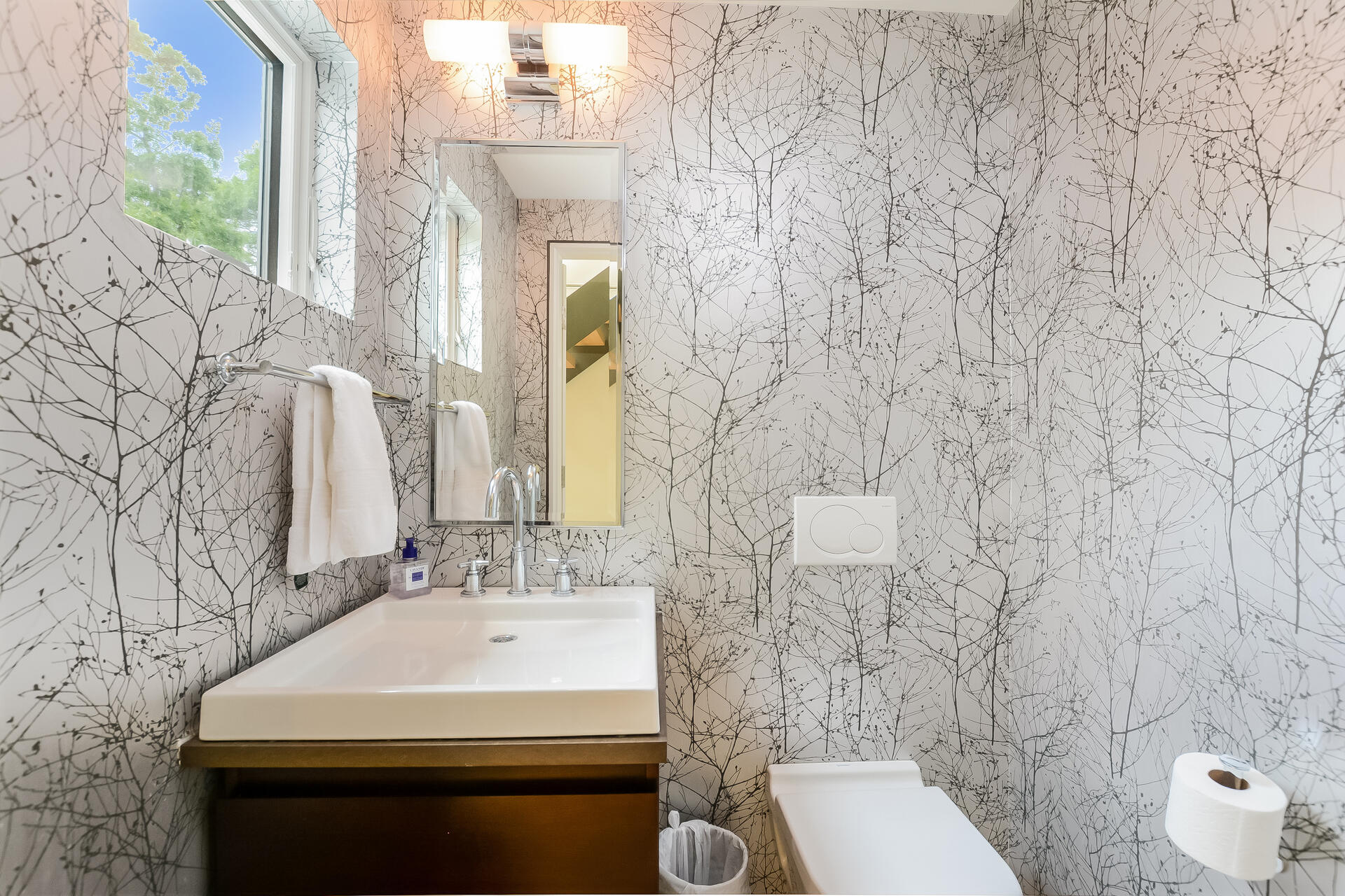 37 The Hunt Circle Mashpee, MA 02649 - Photo 27 of 73 a bathroom with a sink a toilet and mirror