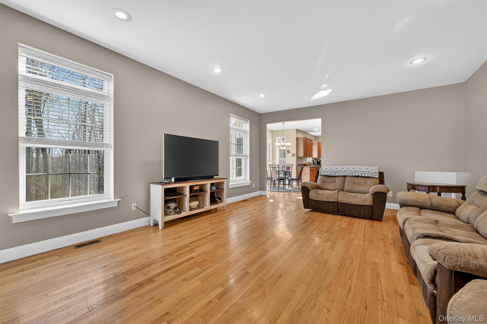 47 Willets Way Newburgh, NY 12550 - Photo 22 of 50 a living room with furniture and a flat screen tv