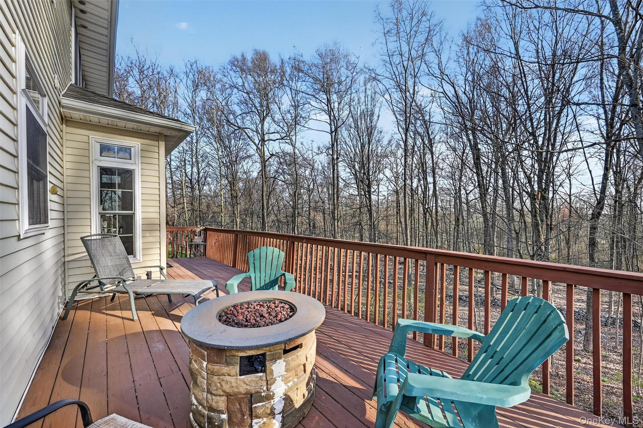 47 Willets Way Newburgh, NY 12550 - Photo 46 of 50 a view of a chairs and table in the balcony