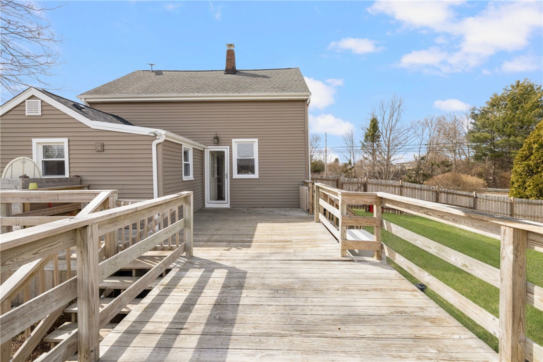 4588 Main Road Tiverton, RI 02878 - Photo 27 of 35 Rear Deck