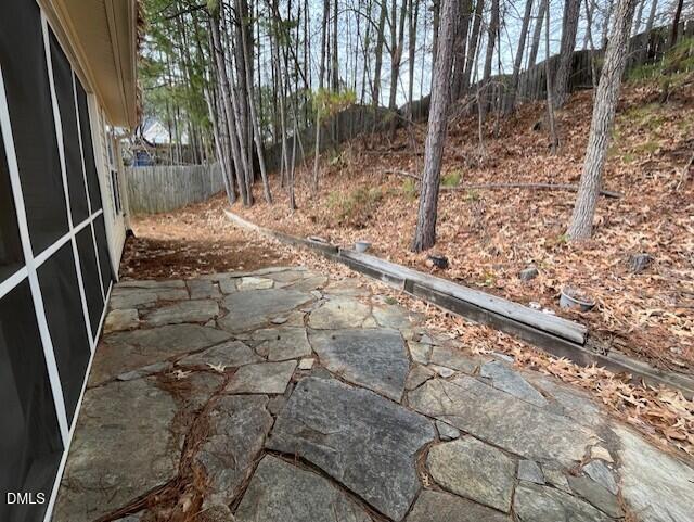 4514 Conklin Drive Durham, NC 27713 - Photo 21 of 32 a view of backyard with green space