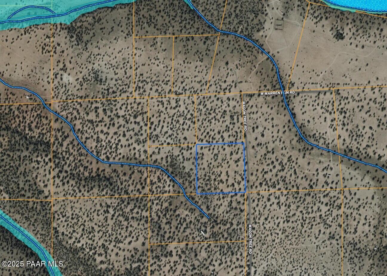 0 North Wagon Tree Road Ash Fork, AZ 86320 - Photo 13 of 13 14 Floodplain & Wetlands Map_302-07-203E