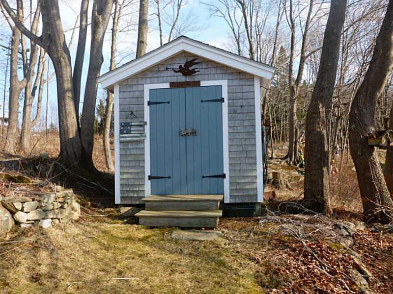 77 Lowells Cove Road Orrs Island, ME 04066 - Photo 25 of 31 Storage. Potting Shed