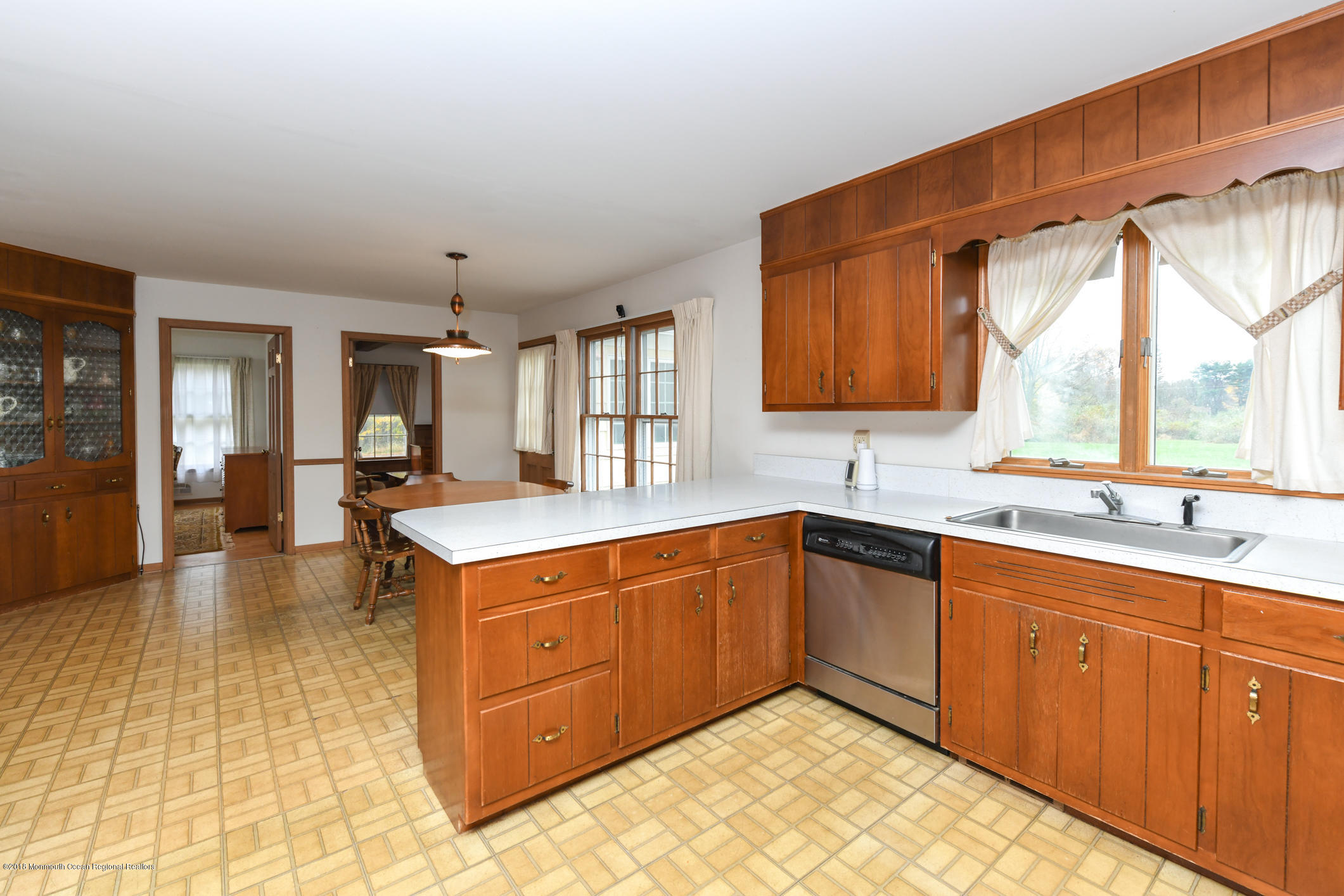 2 Green Hill Road Colts Neck, NJ 07722 - Photo 12 of 30 a kitchen with a sink stove and cabinets