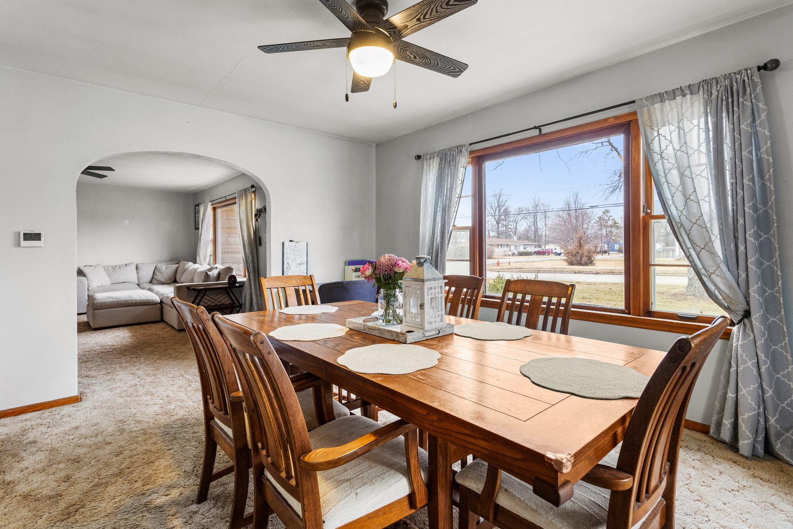 3235 West Main Street Decatur, IL 62522 - Photo 10 of 30 a view of a dining room with furniture window and outside view