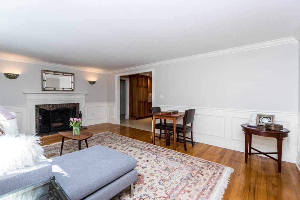 65 Avalon Road Needham, MA 02492 - Photo 4 of 30 a living room with furniture and a wooden floor
