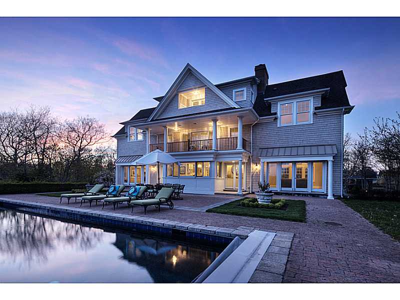 24 Brenton Road Newport, RI 02840 - Photo 3 of 22 Exterior Back. Magnificent Presence, Beautiful Design, Complete Renovation