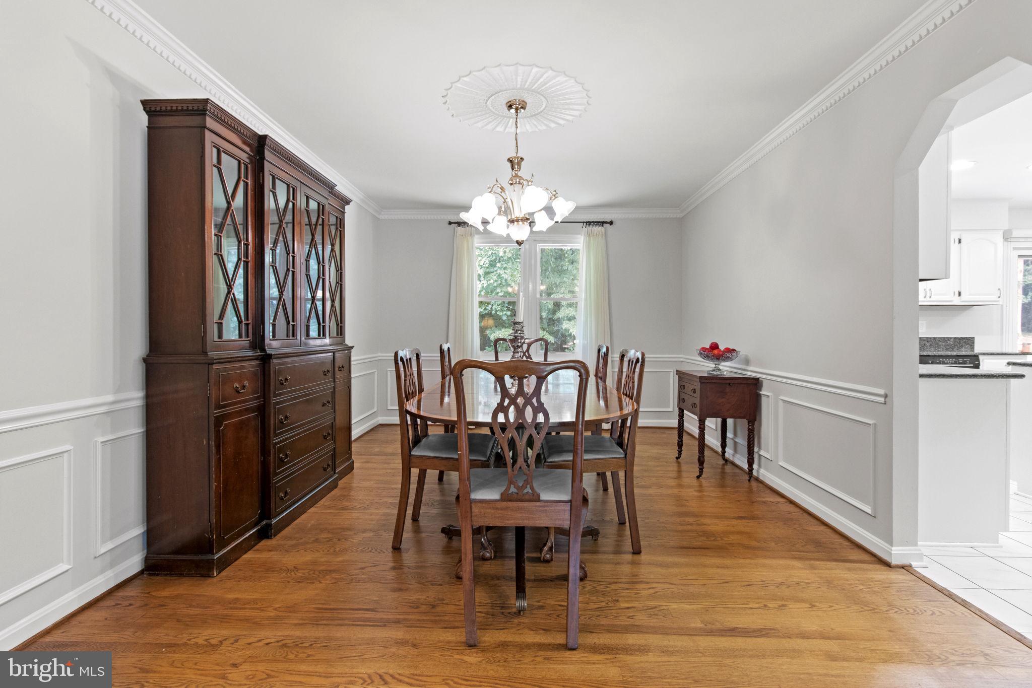 Dining Room Open to Living Room