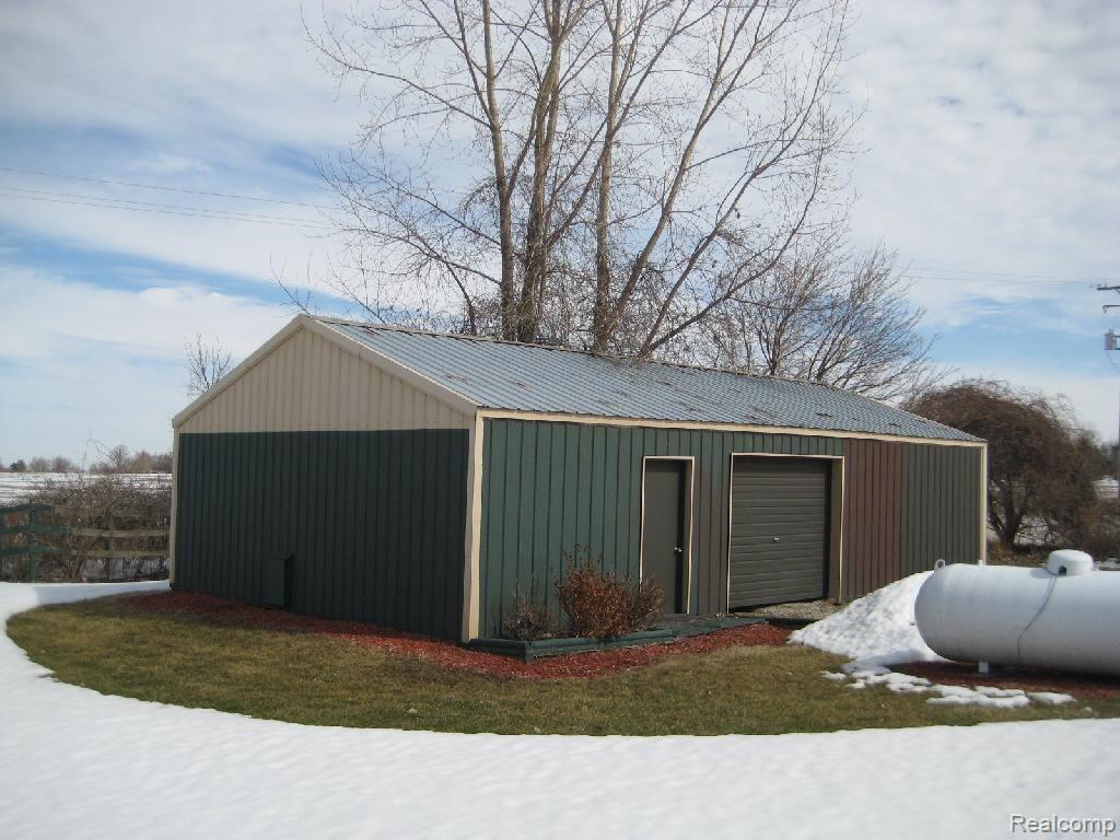 15654 Gould Road Allenton, MI 48002 - Photo 18 of 18 pole barn