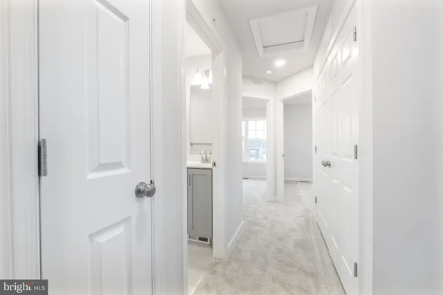 a view of a bathroom with a shower
