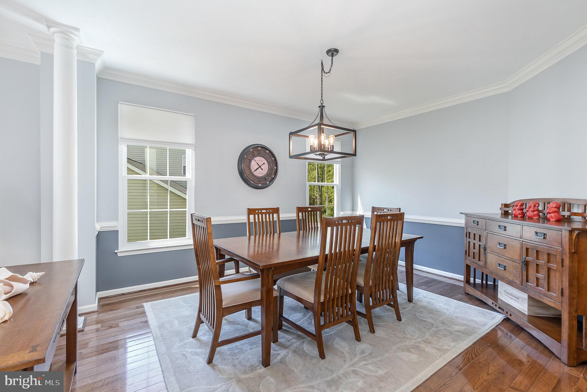 1326 Eagle Ridge Run Bel Air, MD 21014 - Photo 12 of 79 a view of a dining room and a table chairs in a room