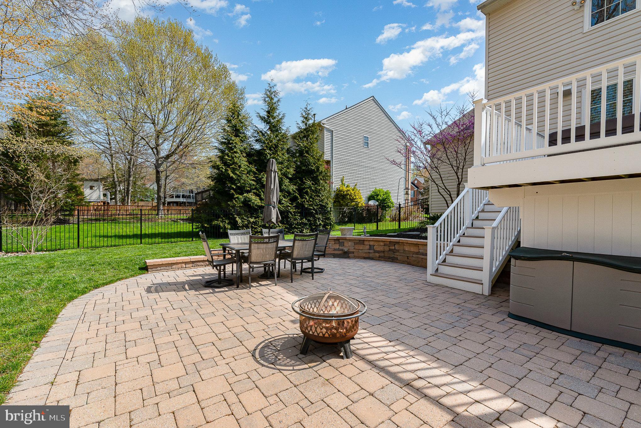 1326 Eagle Ridge Run Bel Air, MD 21014 - Photo 69 of 79 a view of a patio with chair and tables back yard of the house
