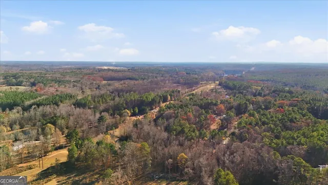 a view of city and mountain