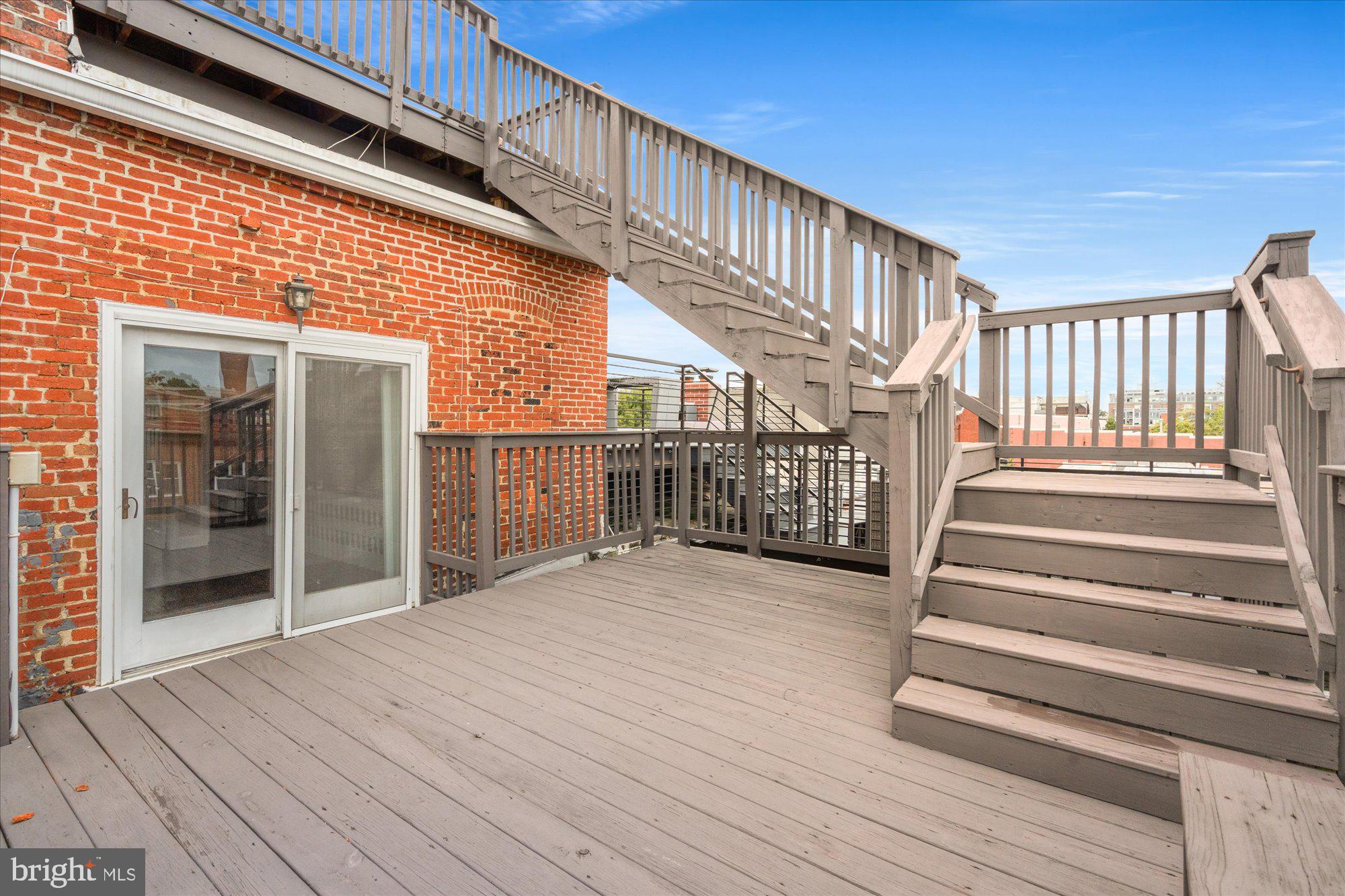 1209 S Street Northwest Washington, DC 20009 - Photo 54 of 64 One of two roof decks