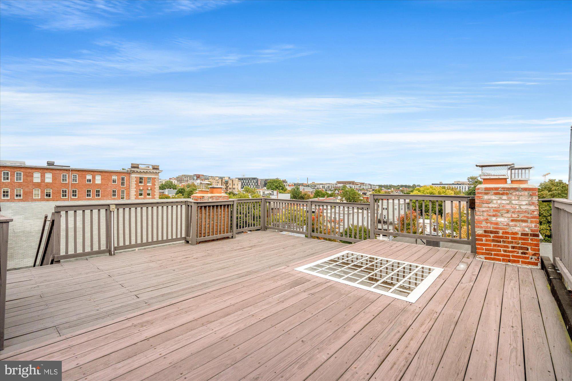 1209 S Street Northwest Washington, DC 20009 - Photo 58 of 64 Upper roof deck