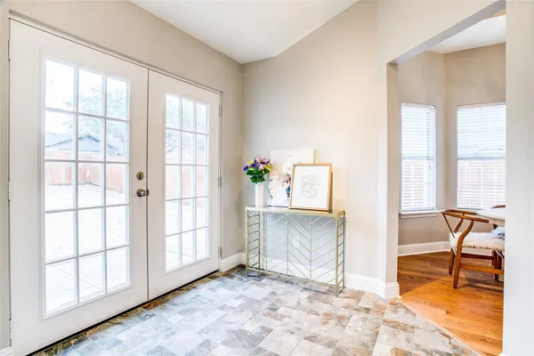 a view of a livingroom with furniture and window