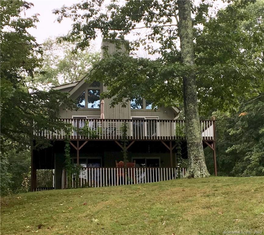 48 Homestead Road Ledyard, CT 06339 - Photo 1 of 1 3 Level Contemporary/Chalet home.