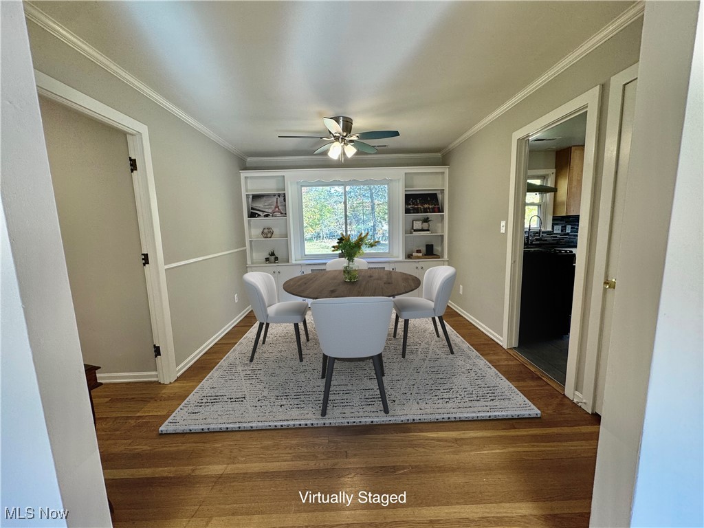 1729 East Pleasant Valley Road Independence, OH 44131 - Photo 11 of 41 Dining room virtually staged