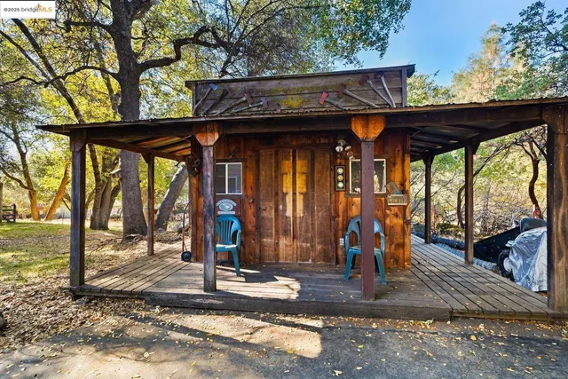 a view of outdoor space with trees