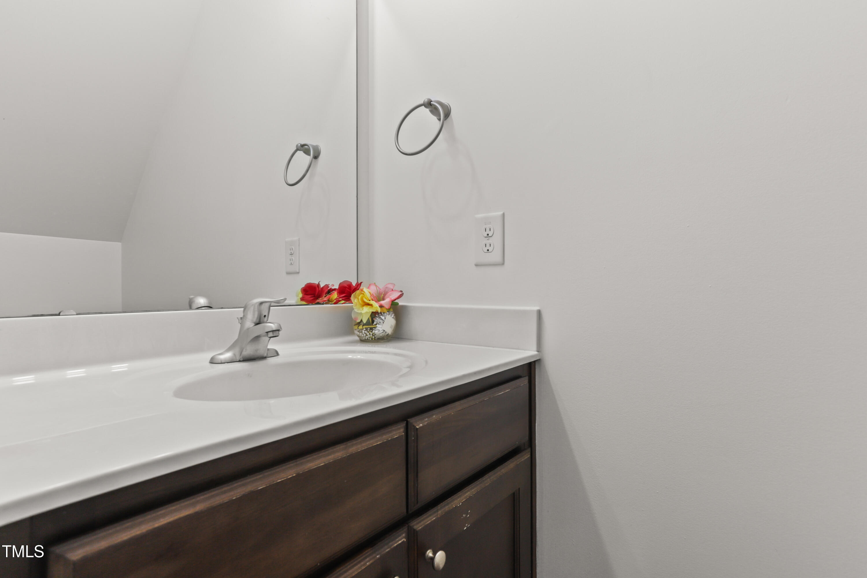 6420 Hatchies Drive Raleigh, NC 27610 - Photo 6 of 24 a bathroom with a sink and a mirror