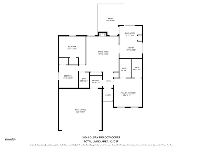 $360,000 | 10549 Glory Meadow Court, Charlotte, NC 28278