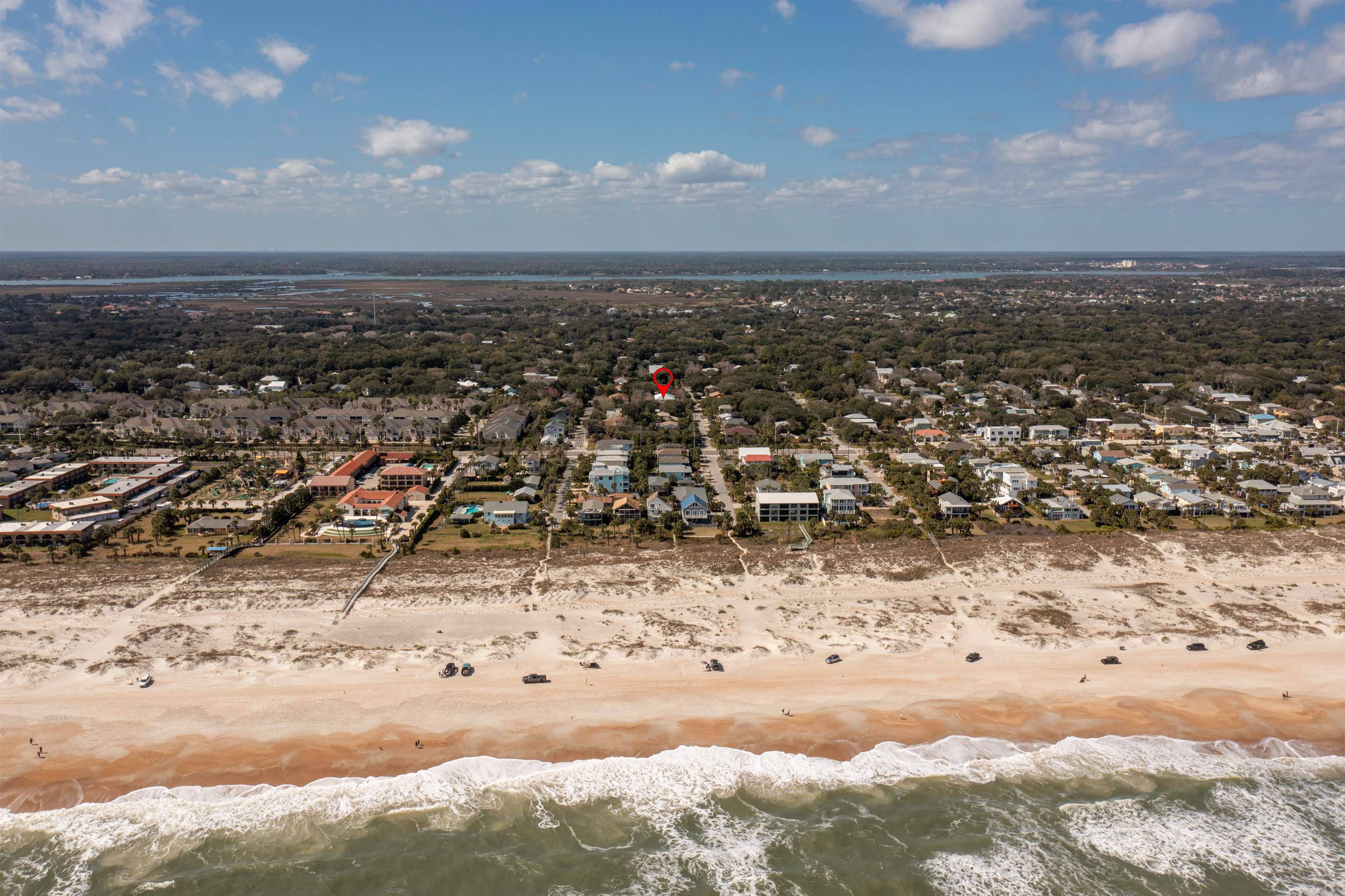 203 E Street, Unit C St. Augustine, FL 32080 - Photo 34 of 36 a view of beach and ocean