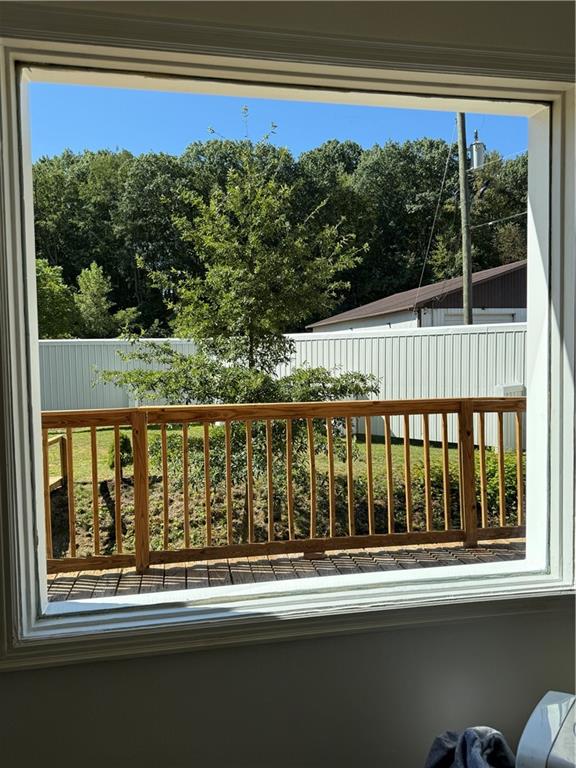 259 Rte 908 Natrona Heights, PA 15065 - Photo 3 of 29 a view of balcony with floor to ceiling windows and outdoor view